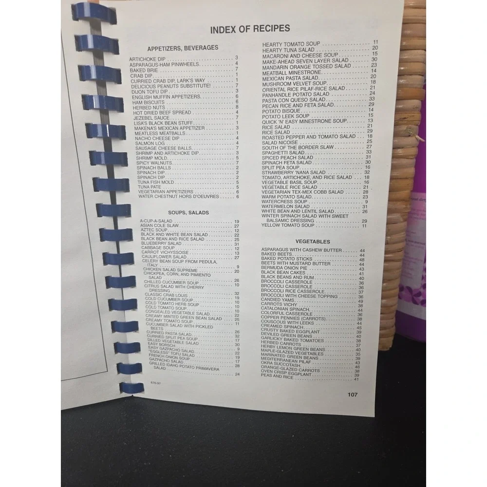 Unity Christ Church Of Bon Air Virginia‎ Cookbook Recipe Book Local People 1997